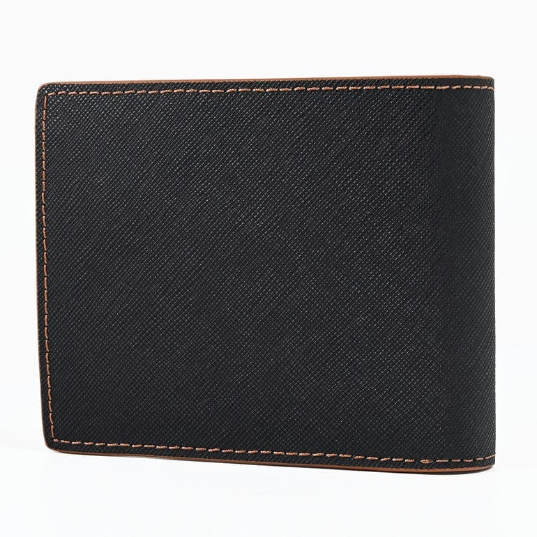 【名入れ可有料】高品質ヨーロッパ輸入モデル トミーヒルフィガー TOMMY HILFIGER 二つ折り財布 小銭入れ付き EDGE CC AND COIN ブラック AM0AM13795 BDS BLACK ウォレット 折財布【スペシャルラッピング660円(別売り)】