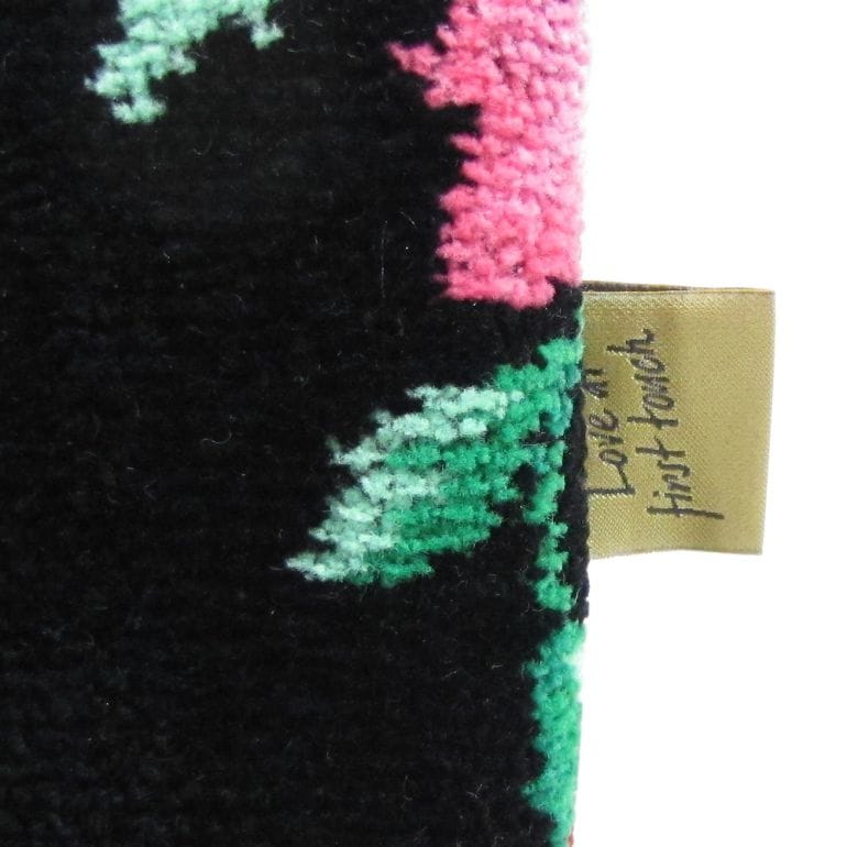 フェイラー FEILER ポーチ コスメポーチ MOHN POPPIES モーン ポピー ブラック ネコポス限定 送料無料<br>【スペシャルラッピング660円(別売り)】