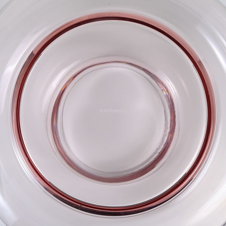 マリメッコ marimekko ベース 花瓶 URNA グラスベース ピンク 75462