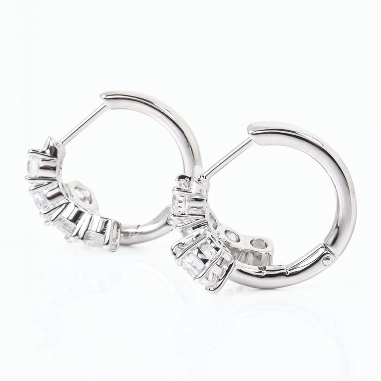 スワロフスキー SWAROVSKI ピアス Matrix マトリックス フープピアス