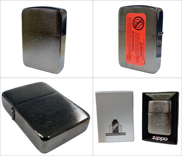 1941 Replica Black Ice® windproof Lighter – Zippo USA