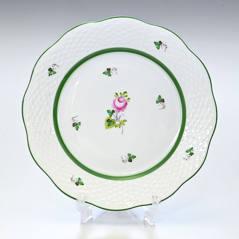 ヘレンド デザートプレート ウィーンのバラ 19cm 517000 VRH 【00517000-VRH】 洋食器【スペシャルラッピング660円(別売り)】