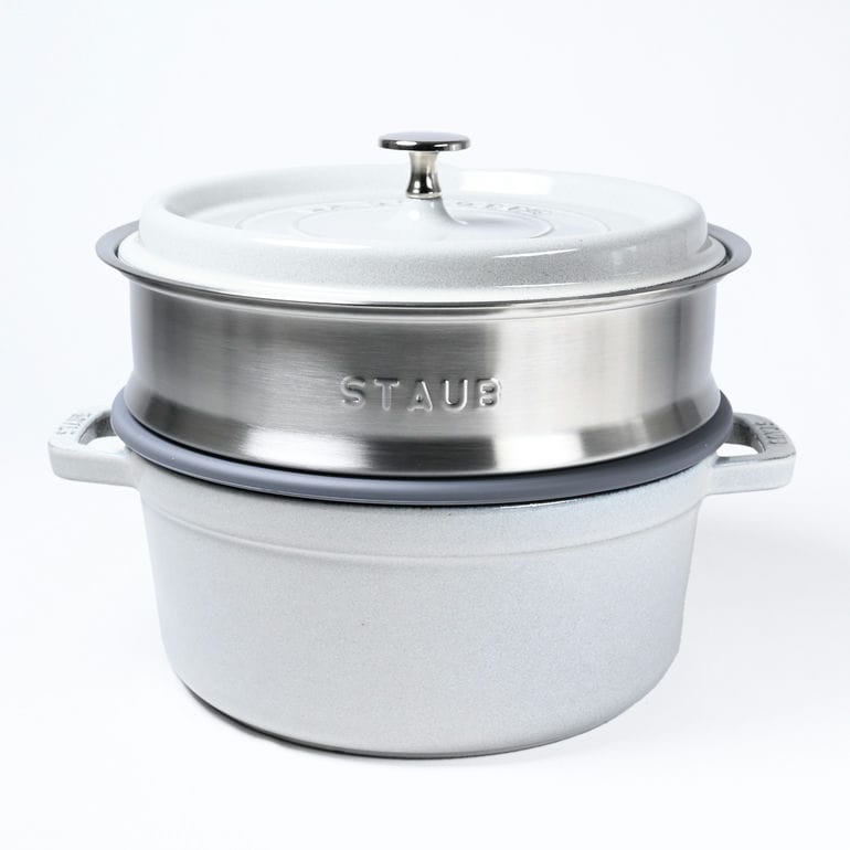 ストウブ staub ピコ ココット 24cm スチーマーセット ラウンド 鋳物 