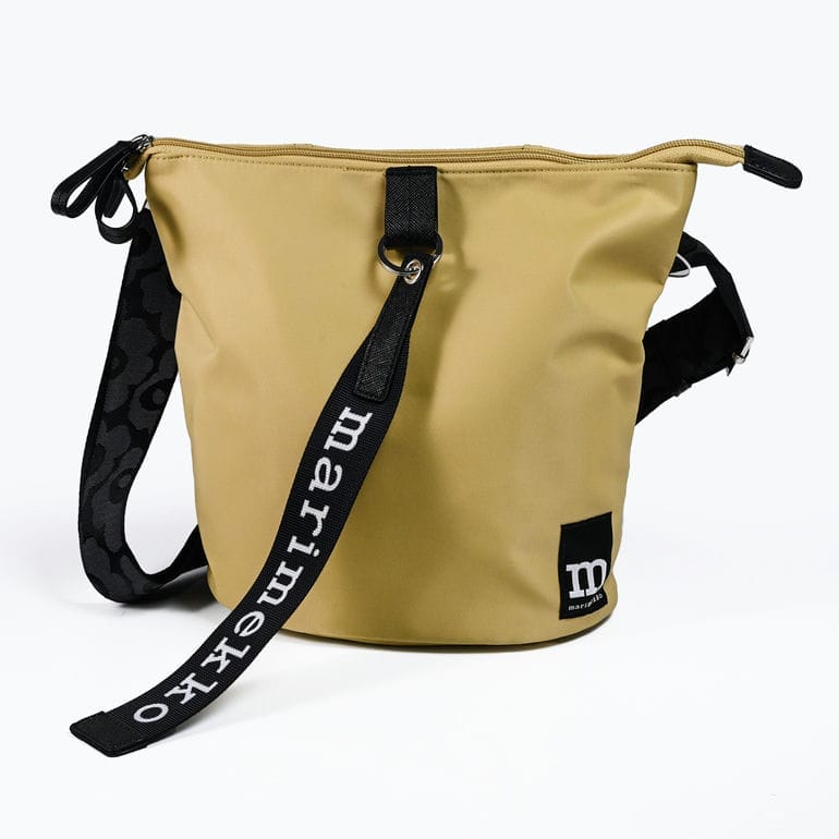 マリメッコ marimekko ショルダーバッグ クロスボディ キャリー オール ソリッド レディース イエロー 93942 093942 810 北欧雑貨 北欧デザイン