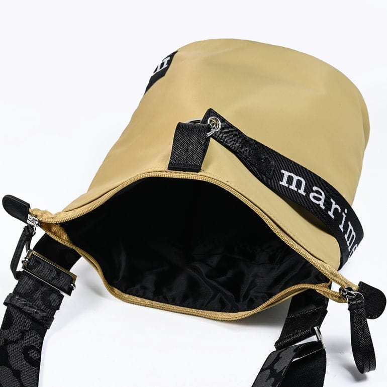 マリメッコ marimekko ショルダーバッグ クロスボディ キャリー オール ソリッド レディース イエロー 93942 093942 810 北欧雑貨 北欧デザイン