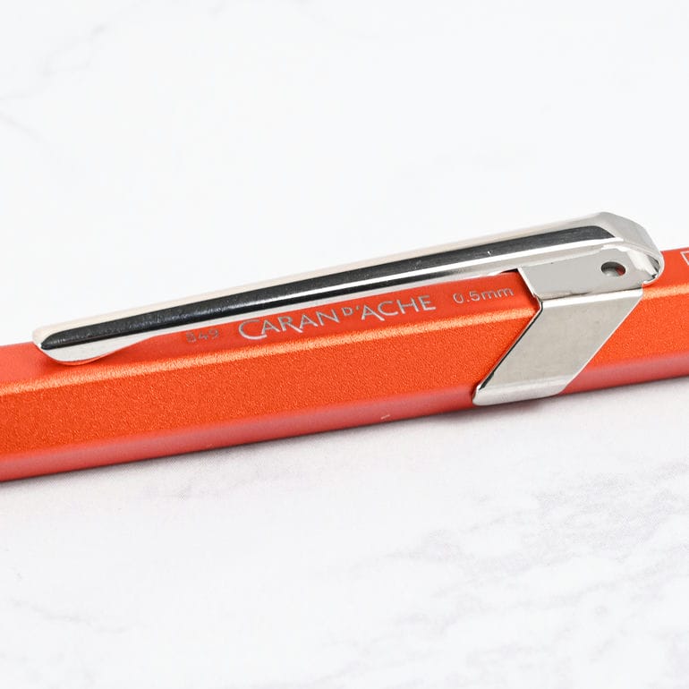 【名入れ無料】カランダッシュ CARAN DACHE シャーペン メカニカルペンシル 0.5mm HB シャープペンシル 849 カラーマットX オレンジ MF0844 776 高級 筆記具<br>【スペシャルラッピング660円(別売り)】