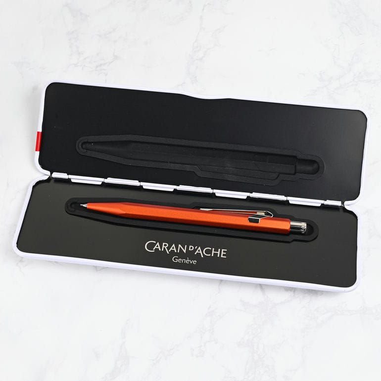 【名入れ無料】カランダッシュ CARAN DACHE シャーペン メカニカルペンシル 0.5mm HB シャープペンシル 849 カラーマットX オレンジ MF0844 776 高級 筆記具<br>【スペシャルラッピング660円(別売り)】