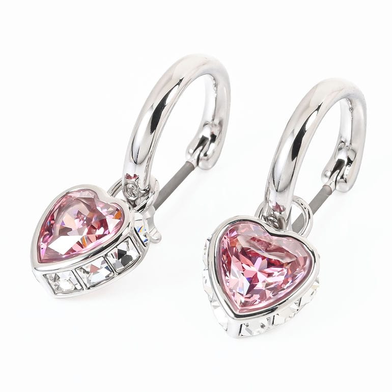 スワロフスキー SWAROVSKI ピアス Chroma ドロップピアス ハート
