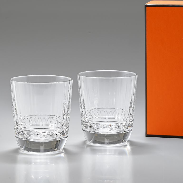 エルメス HERMES グラス 新品 タンブラー ペア イスケンダー ISKENDER