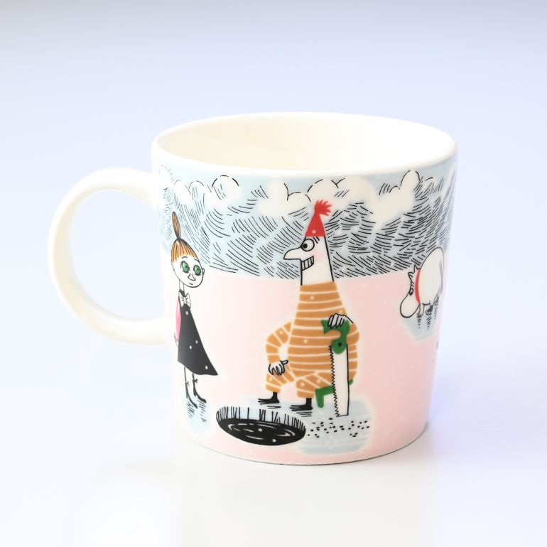 アラビア ARABIA マグカップ 2022年冬限定 300ml ウィンターワンダーズ ムーミンコレクション 1064308 北欧食器 洋食器 名入れ可有料【スペシャルラッピング660円(別売り)】
