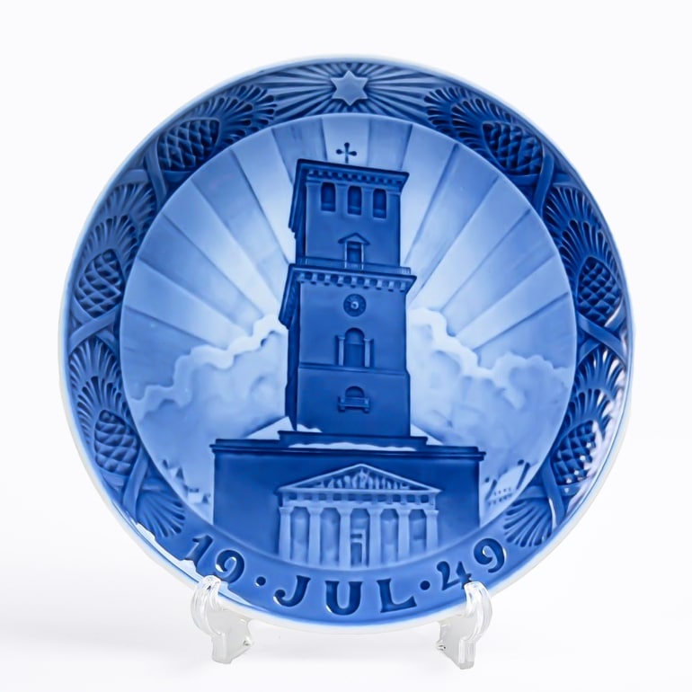 ロイヤルコペンハーゲン イヤープレート 1949年 昭和24年 聖母マリアの