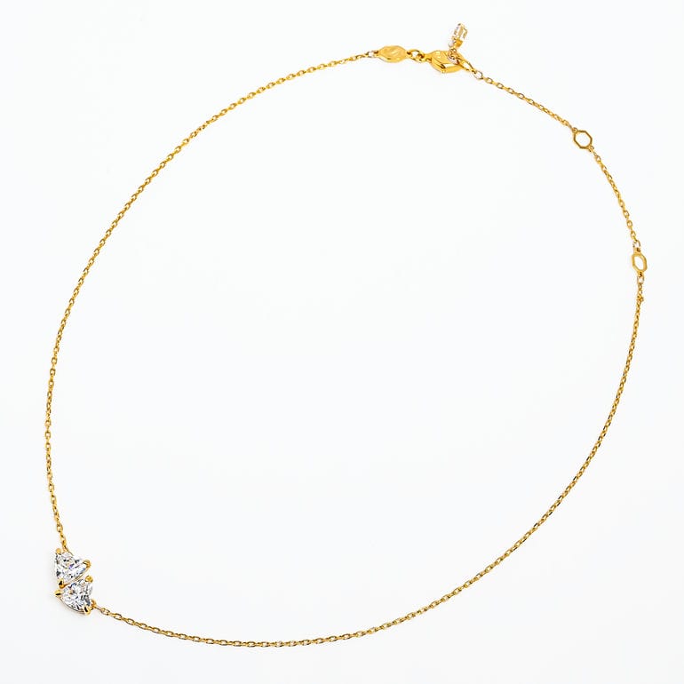 スワロフスキー SWAROVSKI ネックレス Mesmera ハート クリア ゴールド