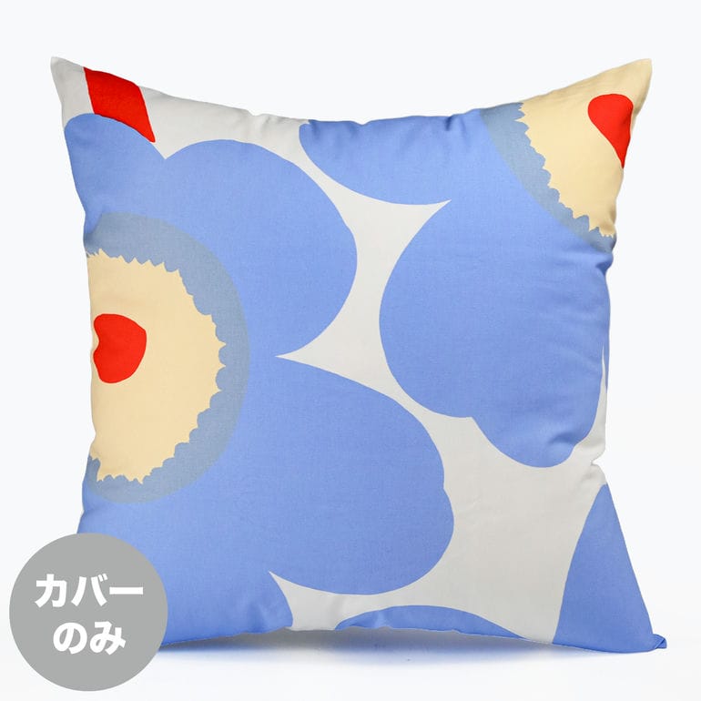 新品限定★マリメッコmarimekko50角クッションカバーのみ★北欧★送料込 マリメッコ marimekko クッションカバー 50×50cm ウニッコ ホワイト