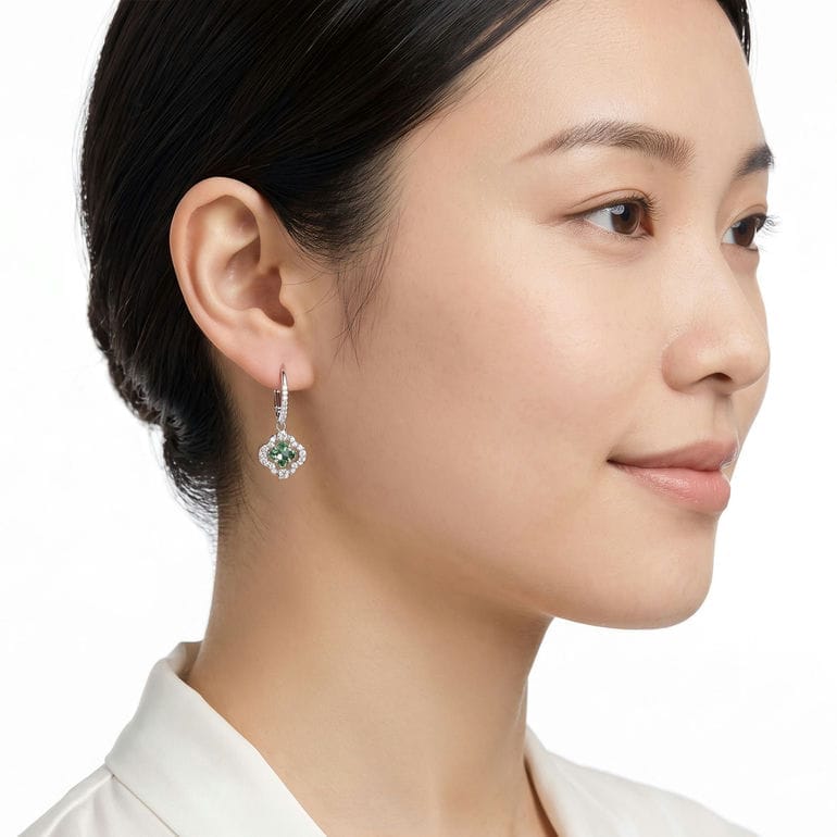 スワロフスキー SWAROVSKI ピアス Una Angelic ドロップピアス