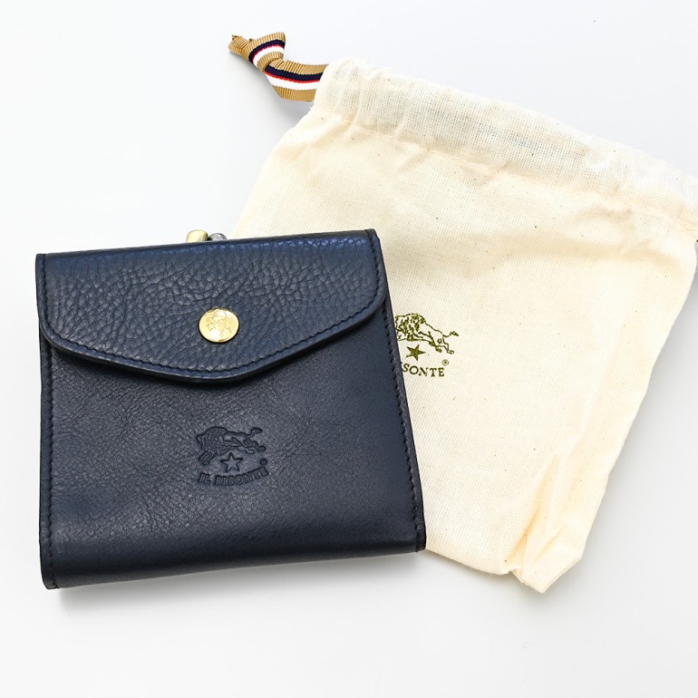 イルビゾンテ IL BISONTE 財布 がま口財布 ミニウォレット レディース
