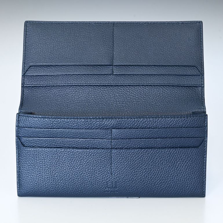 ダンヒル dunhill 財布 長財布 メンズ ベルグレイヴ コートウォレット ネイビー 19F2100AR059R<br>【スペシャルラッピング660円(別売り)】