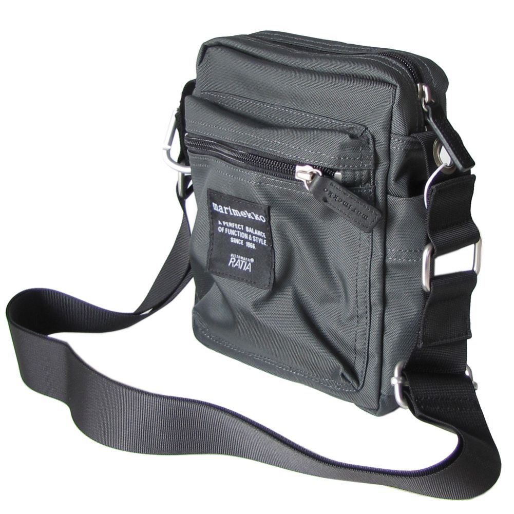 マリメッコ marimekko バッグ ショルダーバッグ Cash&Carry チャコールグレー 026992 900 北欧雑貨 北欧デザイン