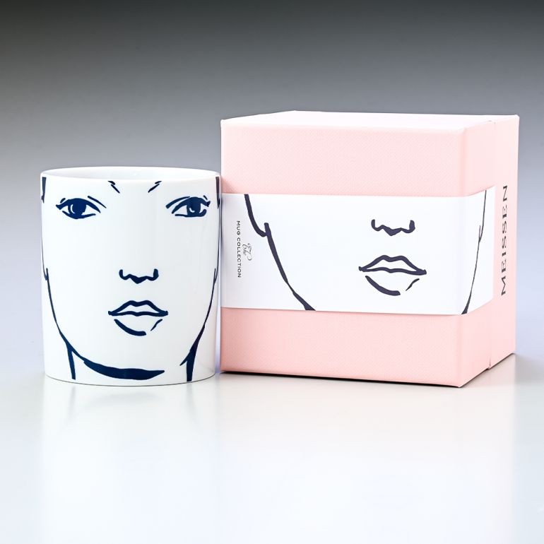 【名入れ可有料】マイセン マグコレクション キャロル マグカップ ネイビー 310ml Meissen 79A403-55810-1 洋食器 【ドイツ本国の紙袋別売り】【スペシャルラッピング660円(別売り)】