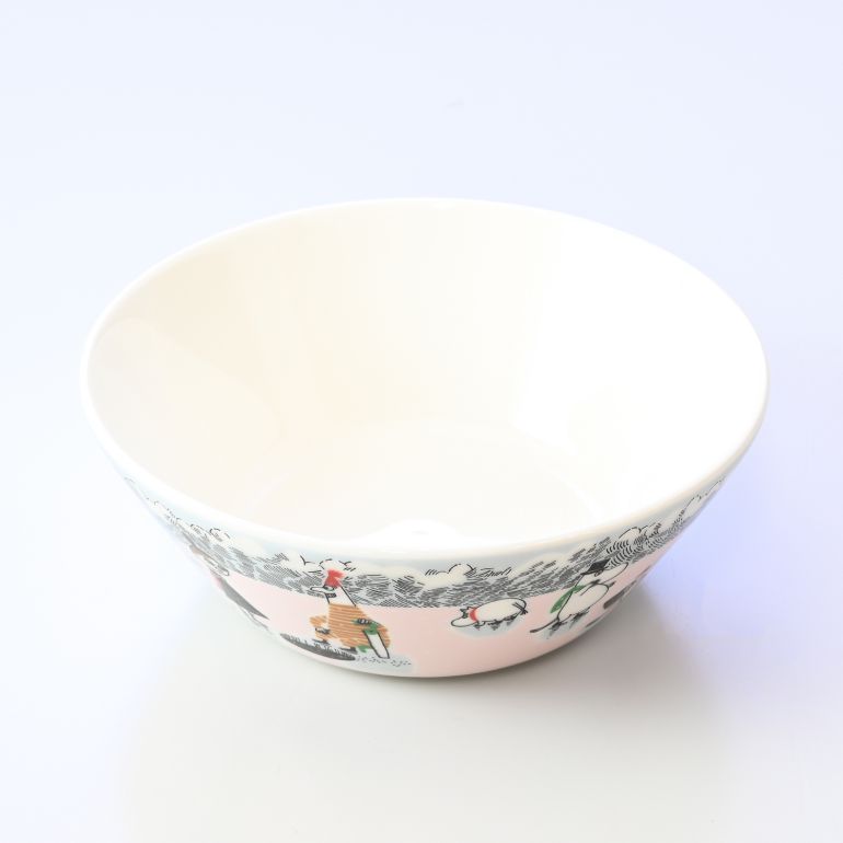 アラビア ARABIA ボウル 2022年冬限定 絵皿 深皿 15cm ウィンターワンダーズ ムーミンコレクション 1064309 北欧食器 洋食器 名入れ可有料【スペシャルラッピング660円(別売り)】
