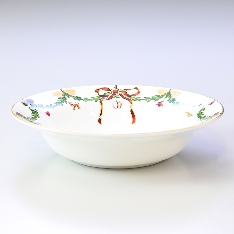 ロイヤルコペンハーゲン ROYAL COPENHAGEN スターフルーテッド 深皿 パスタプレート 17cm 2503603 1017453 北欧食器 洋食器 名入れ可有料 【スペシャルラッピング660円(別売り)】