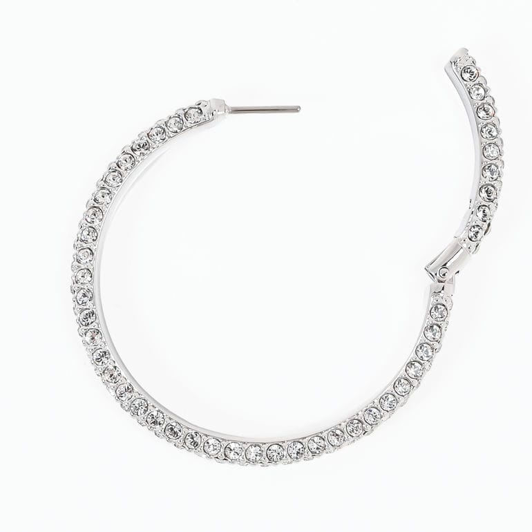 Swarovski　スワロフスキー　ピアス　シルバー スワロフスキー SWAROVSKI ピアス Dextera フープピアス クリア