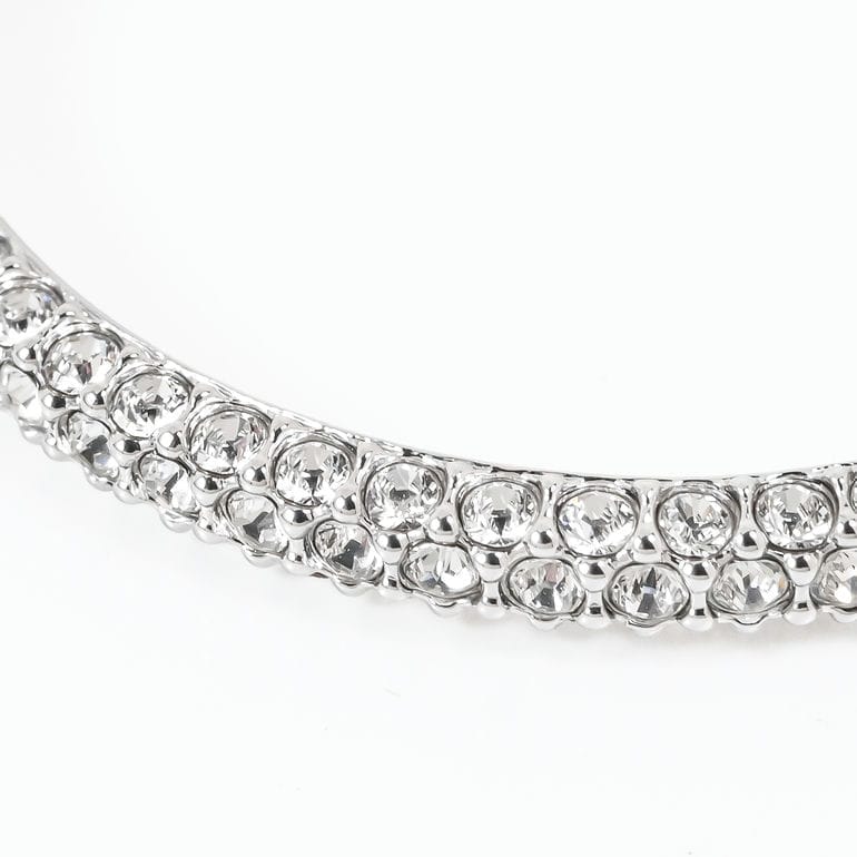 Swarovski　スワロフスキー　ピアス　シルバー スワロフスキー SWAROVSKI ピアス Dextera フープピアス クリア