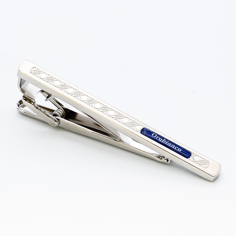 名入れ無料 オロビアンコ ネクタイピン タイバー メンズ タイピン タイバー タイクリップ シルバー ORT372A 6812342