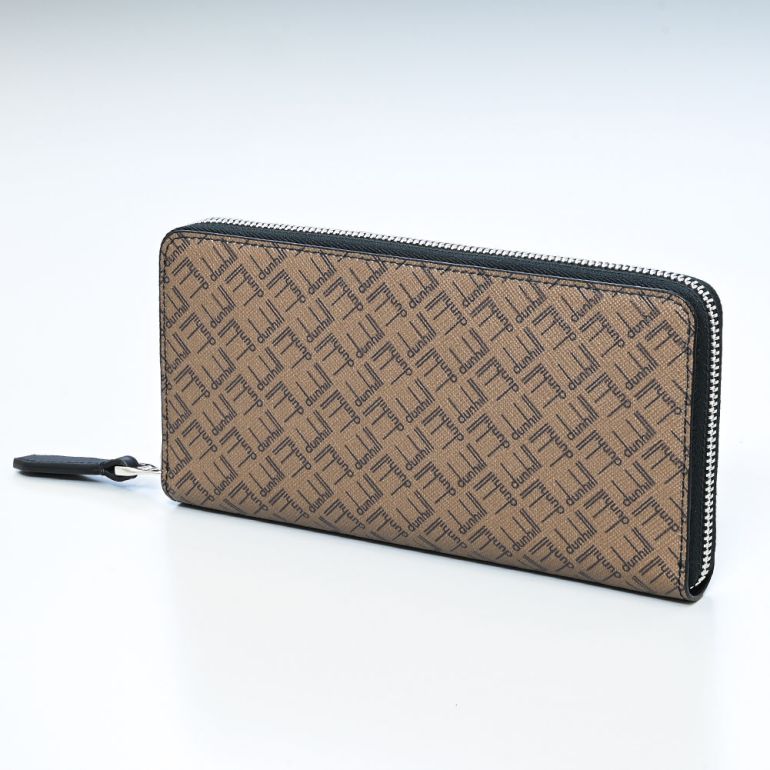 ダンヒル dunhill 財布 長財布 メンズ シグネチャー ラウンドファスナー キャメル 21R2180LT231R<br>【スペシャルラッピング660円(別売り)】