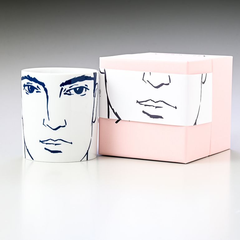 【名入れ可有料】マイセン マグコレクション アダム マグカップ ネイビー 310ml Meissen 79A410-55810-1 洋食器 【ドイツ本国の紙袋別売り】【スペシャルラッピング660円(別売り)】