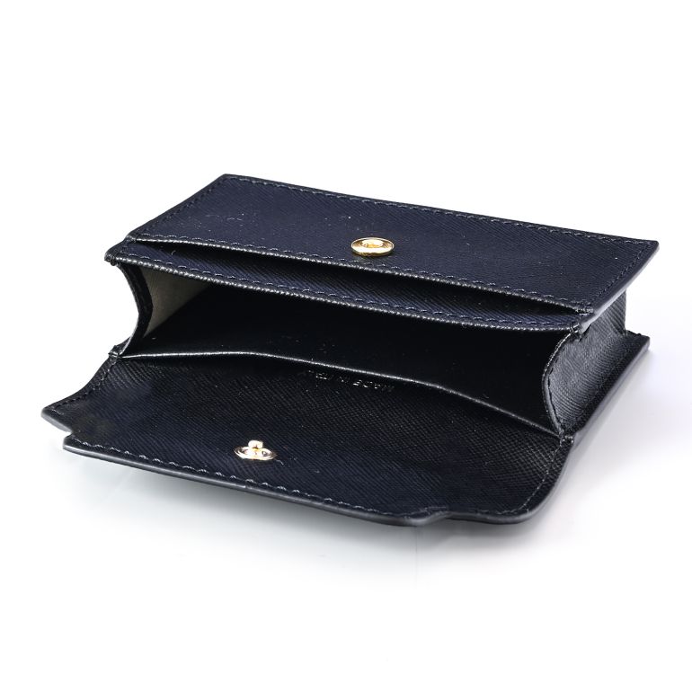 マルニ MARNI カードケース 名刺入れ サフィアーノレザー ブラック PFMOT05U07 LV520 Z360N 【スペシャルラッピング660円(別売り)】