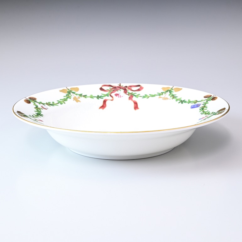 ロイヤルコペンハーゲン ROYAL COPENHAGEN スターフルーテッド 深皿 パスタプレート 24cm 2503604 日本未発売 1017454 北欧食器 洋食器 名入れ可有料 【スペシャルラッピング660円(別売り)】