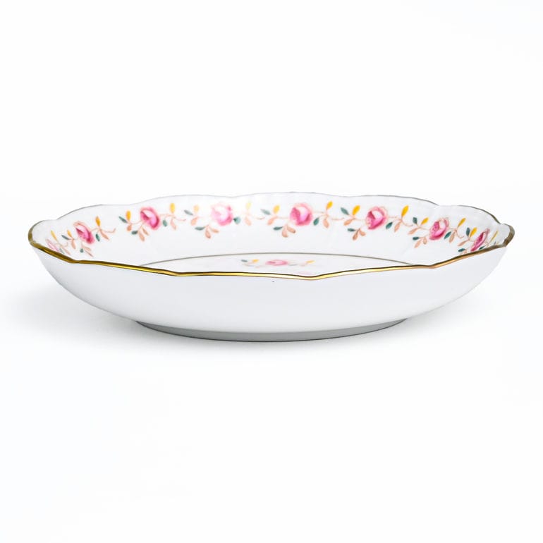 純正ボックス付き ヘレンド HEREND ティーカップ&ソーサー 200ml 薔薇の花飾り ローズガーランド 手描き 兼用カップ(ティー・コーヒー)730000 RGS 007300-00-RGS 洋食器 キッチン 陶器 食卓 カップアンドソーサー 【スペシャルラッピング660円(別売り)】