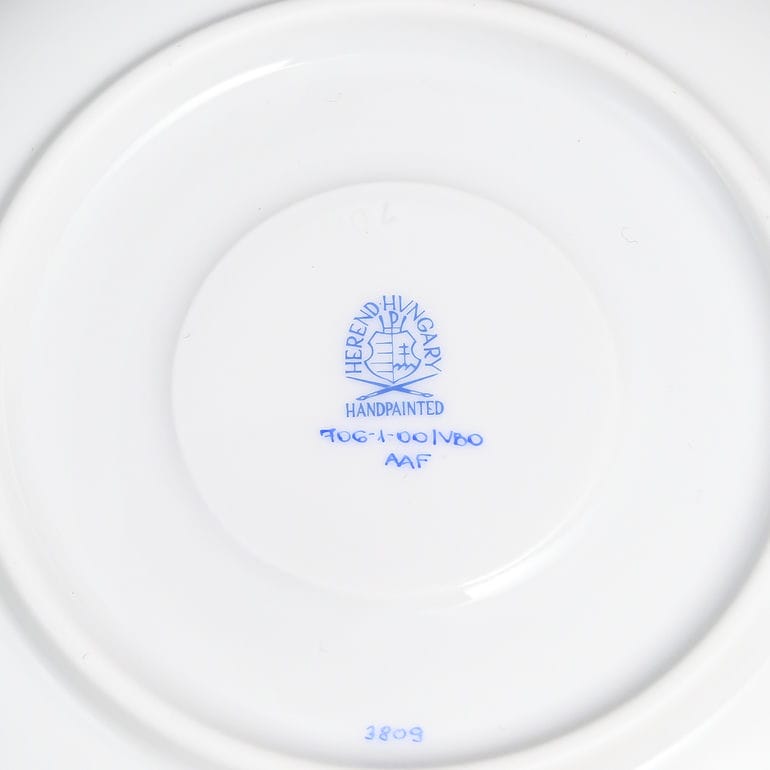 純正ボックス付き ヘレンド HEREND ティーカップ&ソーサー 200ml 薔薇の花飾り ローズガーランド 手描き 兼用カップ(ティー・コーヒー)730000 RGS 007300-00-RGS 洋食器 キッチン 陶器 食卓 カップアンドソーサー 【スペシャルラッピング660円(別売り)】