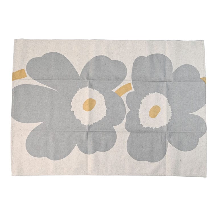 マリメッコ marimekko エプロン&ティータオル キッチンセット キッチンタオル 60周年記念 3点セット 純正箱付き ウニッコ グレー 73431 073431 922 北欧雑貨 北欧デザイン 【スペシャルラッピング660円(別売り)】