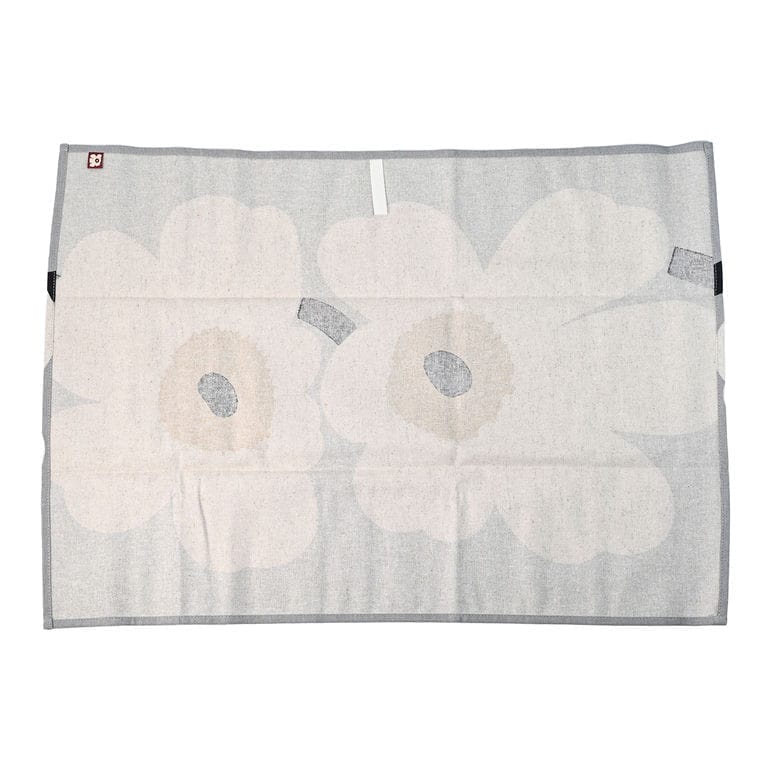 マリメッコ marimekko エプロン&ティータオル キッチンセット キッチンタオル 60周年記念 3点セット 純正箱付き ウニッコ グレー 73431 073431 922 北欧雑貨 北欧デザイン 【スペシャルラッピング660円(別売り)】