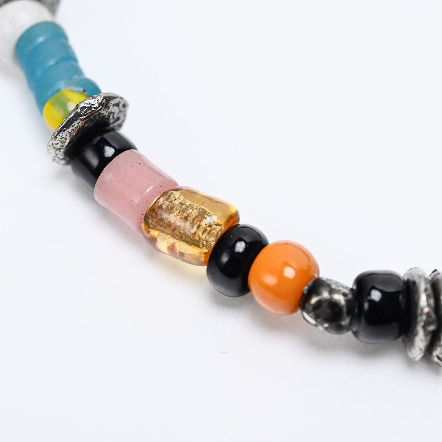 ポールスミス Paul Smith ブレスレット バングル メンズ レザー シルバー マルチカラー BRAC NMULTI 92 英国 MADE IN ITALY 送別会 【スペシャルラッピング660円(別売り)】