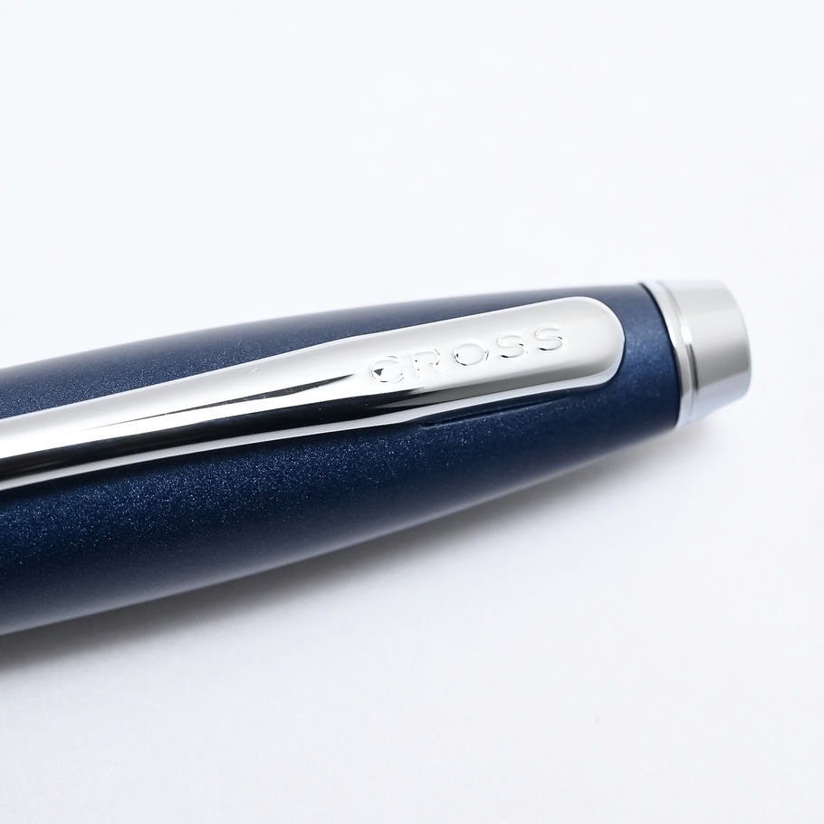 クロス ボールペン メンズ レディース CALAIS カレイ ミッドナイトブルー AT0112JP-18 ギフト プレゼント 純正包装可能 名入れ無料 ネーム入れ 名入れギフト ボールペン 文房具【スペシャルラッピング660円(別売り)】