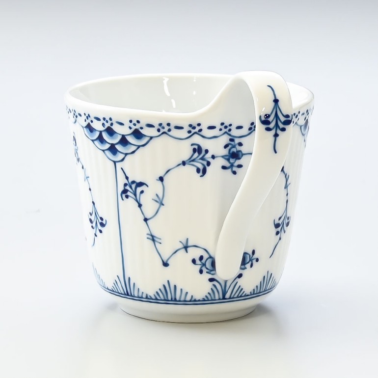 2個セット ロイヤルコペンハーゲン ハイハンドル マグカップ ブルーフルーテッド ハーフレース 330ml 1102090 1026447 北欧食器 洋食器 ROYAL COPENHAGEN【スペシャルラッピング660円(別売り)】