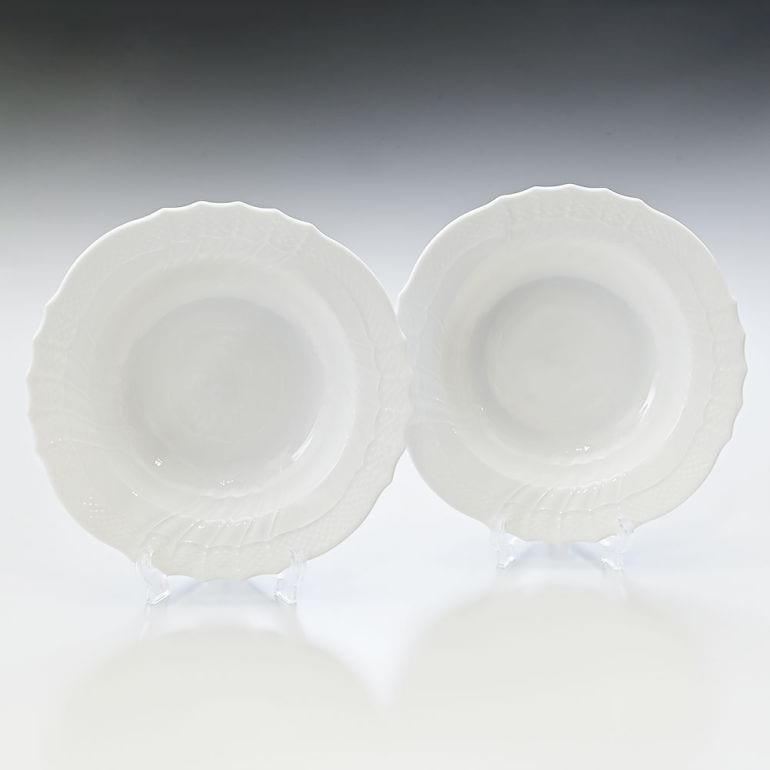 リチャードジノリ ジノリ1735 ペア 2個セット ベッキオホワイト スープ