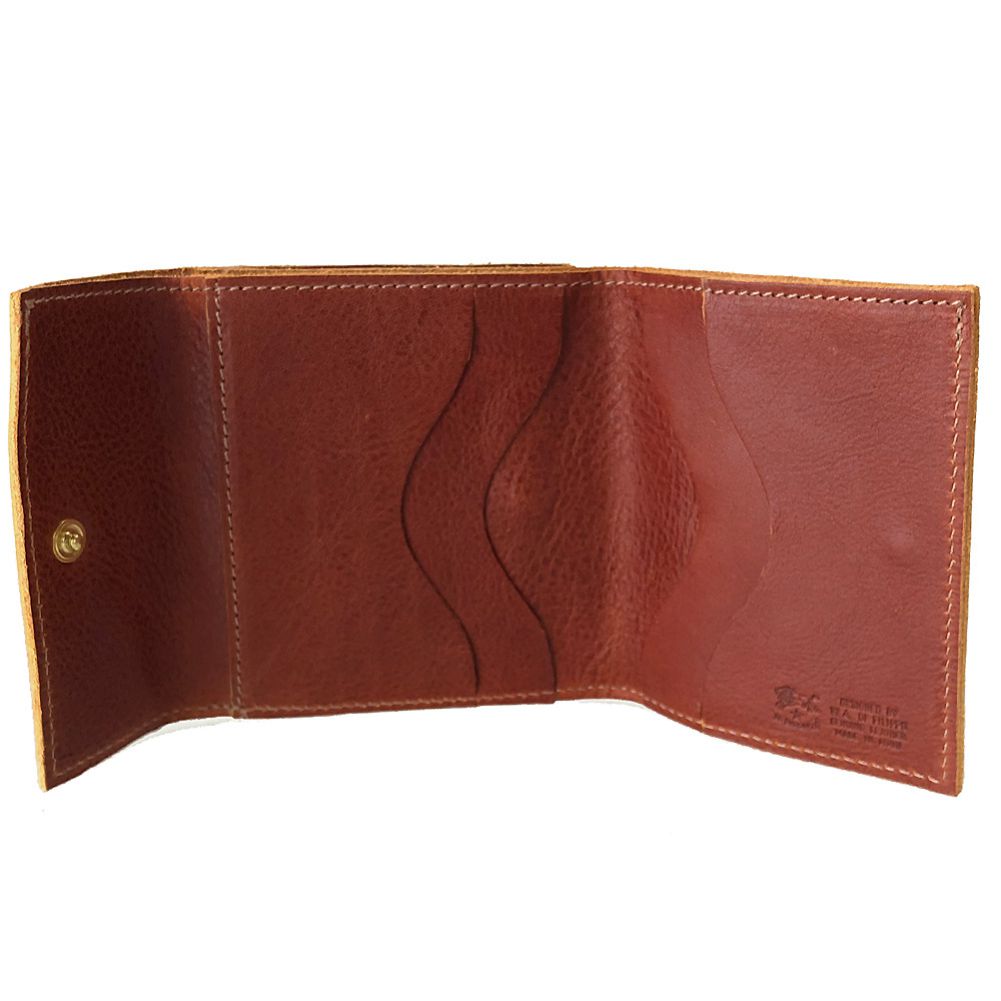 イルビゾンテ IL BISONTE 財布 三つ折り財布 ミニウォレット メンズ レディース バケッタオールドレザー SEPPIA セピア C0455 PO 566【スペシャルラッピング660円(別売り)】