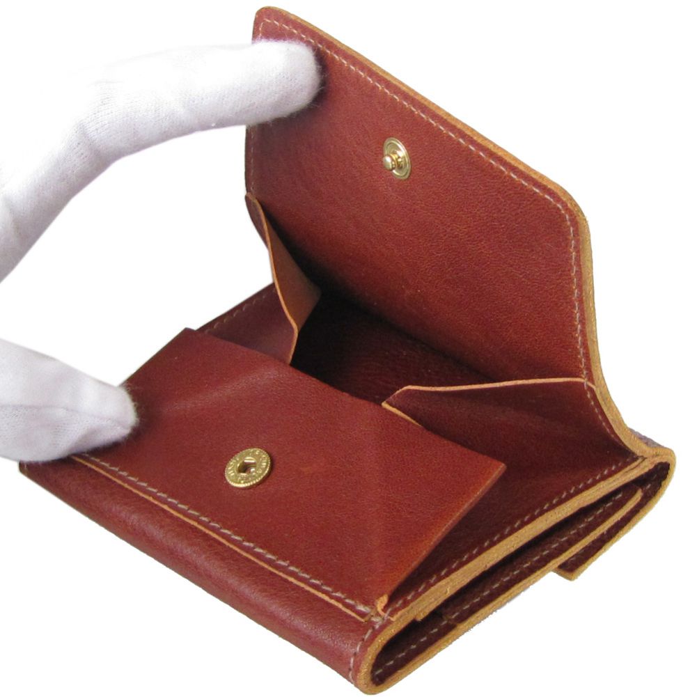 イルビゾンテ IL BISONTE 財布 三つ折り財布 ミニウォレット メンズ レディース バケッタオールドレザー SEPPIA セピア C0455 PO 566【スペシャルラッピング660円(別売り)】