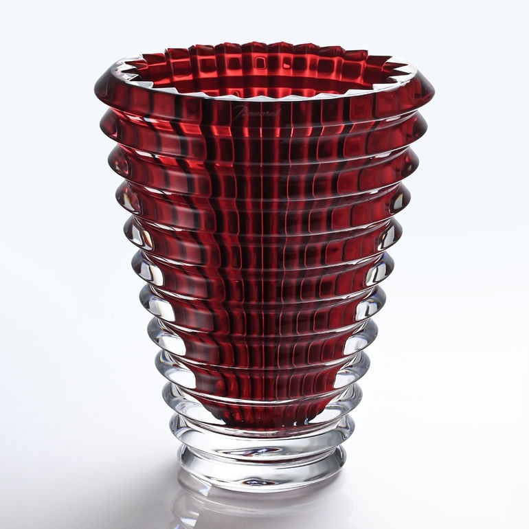 Baccarat　バカラ　クリスタル　アイ　ベース　クリア　花瓶　１４.５cm Baccaratバカラクリスタルアイベースクリア花瓶14.5cm
