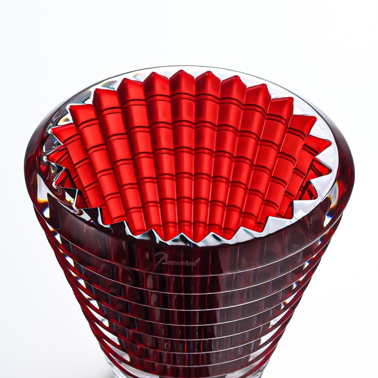 バカラ 名入れ対応 ベース Baccarat 花瓶 アイ 14.5cm Sサイズ
