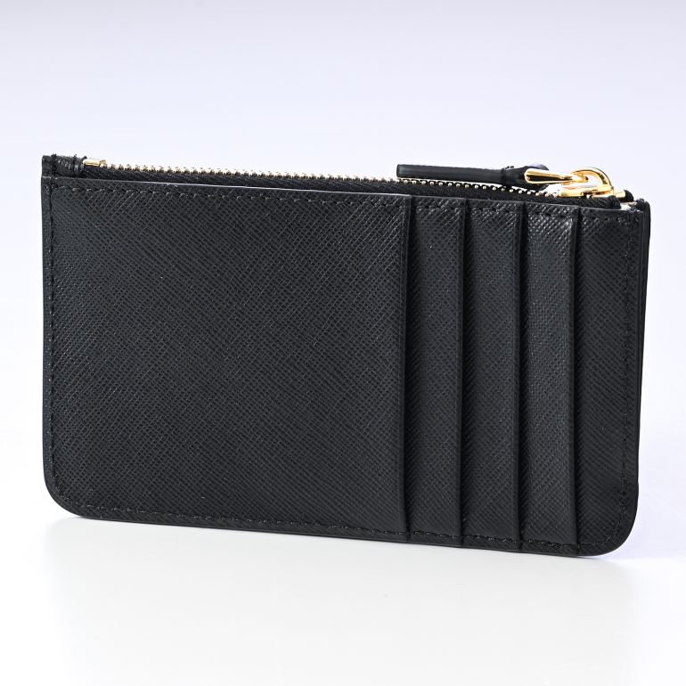 マルニ MARNI カードケース スマートウォレット 小銭入れ フラグメントケース コインケース サフィアーノレザー ブラック PFMO0025U0 LV520 Z360N 【スペシャルラッピング660円(別売り)】