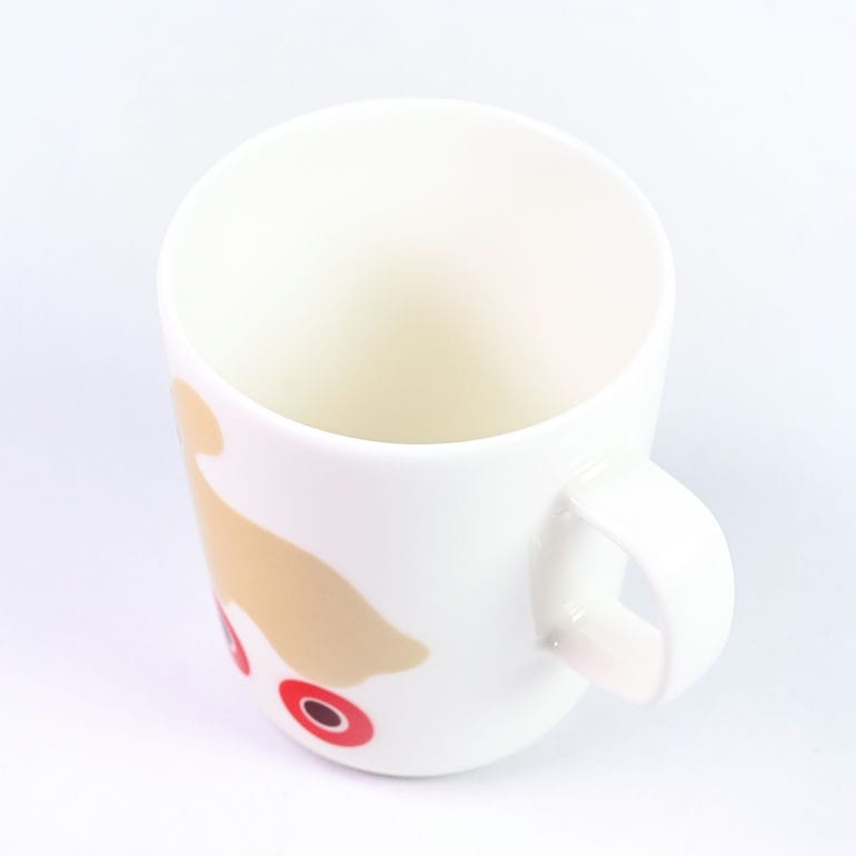 marimekko - 北欧マグカップ　2個セット marimekko / マリメッコ / ラテマグ2個セット（レッド、ブラック
