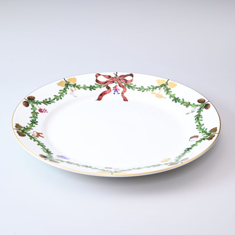 【新品未使用品】ロイヤルコペンハーゲン　スターフルーテッド　プレート27cm ロイヤルコペンハーゲン ROYAL COPENHAGEN スターフルーテッド