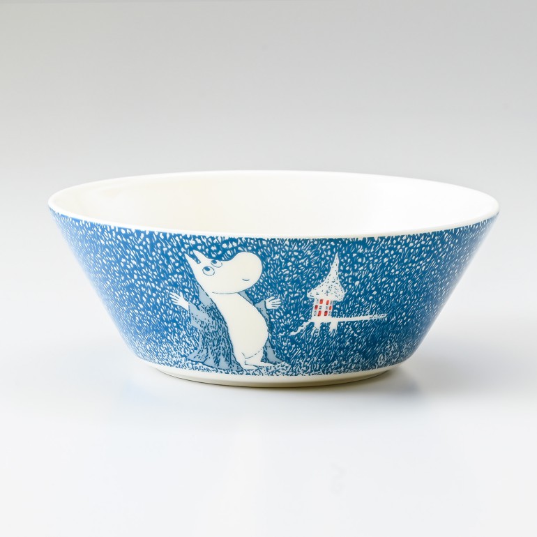 アラビア ボウル 2018年 冬限定 300ml ムーミンコレクション 絵皿 深皿 15cm Light Snowfall ライトスノーフォール 1026039 北欧食器 洋食器 名入れ可有料【スペシャルラッピング660円(別売り)】
