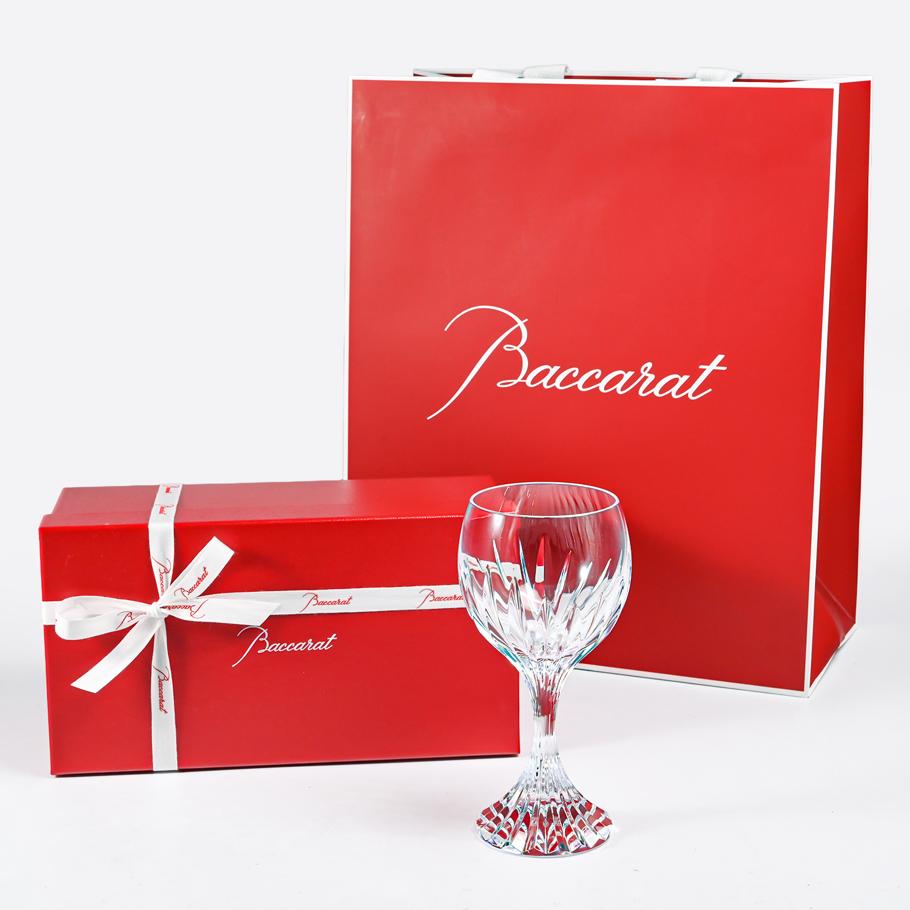 【名入れ可有料】バカラ Baccarat ギフトセット グラス マッセナ ワイングラス 16.2cm 200ml 大(L) 1344103 【熨斗対応】 洋食器 <br>【スペシャルラッピング660円(別売り)】