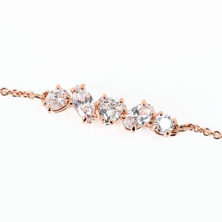 スワロフスキー SWAROVSKI ブレスレット Mesmera バングル クリア 18K