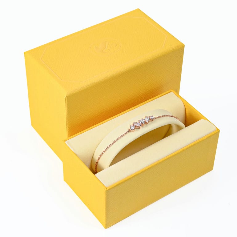スワロフスキー SWAROVSKI ブレスレット Mesmera バングル クリア 18K